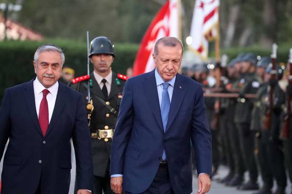 Erdogan chilled by frosty welcome from Turkish Cypriots