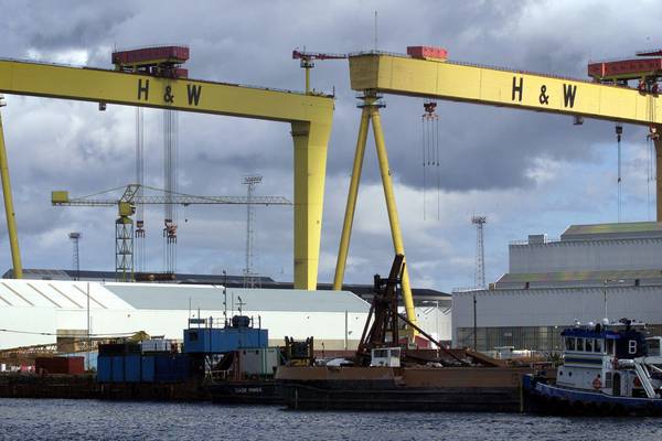 Harland and Wolff on the cusp of closing, unions warn