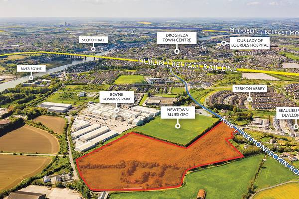 ‘Ready to go’ residential site in Drogheda guiding €5.75m