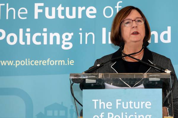 Minister cautions that report on future of policing will take time to implement