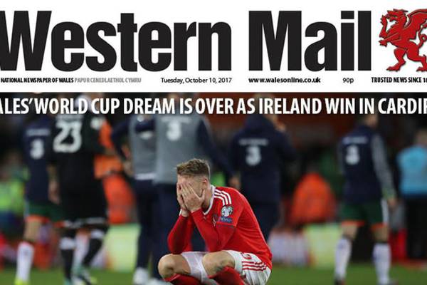 British media reaction: ‘Ireland won’t light up Russia as Wales did in France’