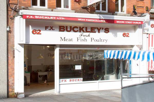 Freehold interest in Moore Street butchers for sale for €650,000