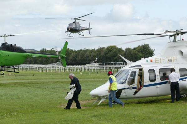 Galway Races helicopter landings up 25% on last year