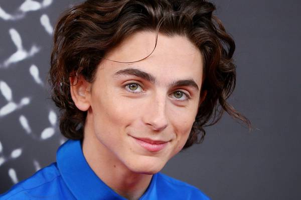 Why does Timothée Chalamet look as if he’s being buffeted on Lahinch beach?