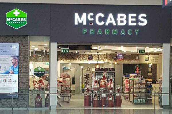 McCabes Pharmacy group warns of Covid-related revenue decline