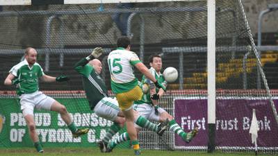 Kelly’s goals crucial as Donegal champions Glenswilly book Ulster club final spot