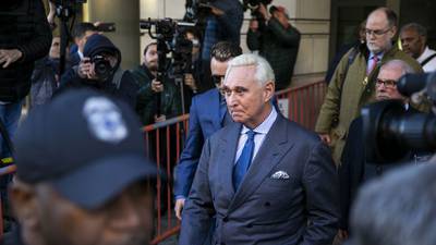 Roger Stone: Judge imposes gagging order on Trump ally