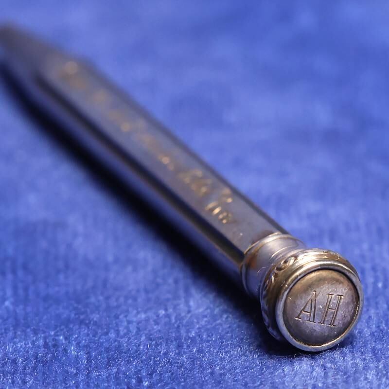 Pencil ‘given to Adolf Hitler by Eva Braun’ to be auctioned in Belfast