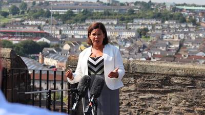 Sinn Féin ‘needed a shake-up’ in Derry, says Mary Lou McDonald