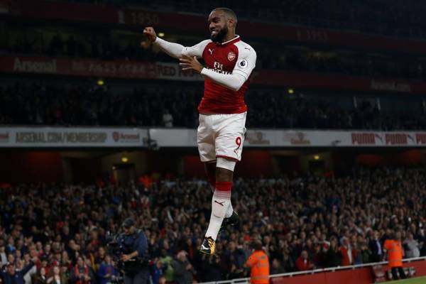 Alexandre Lacazette gets in the groove to bury West Brom
