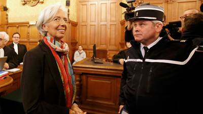 Lagarde defiant as trial over Tapie payout begins