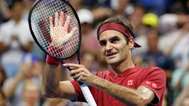Roger Federer gives serve-and-volley masterclass in the heat