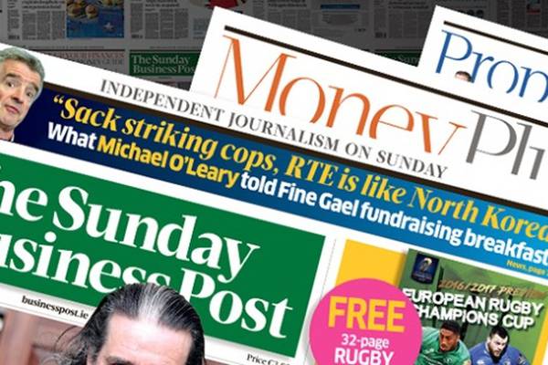 Irish-American media investor circles ‘Sunday Business Post’