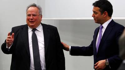 Greece optimistic on ending 27-year name row with Macedonia