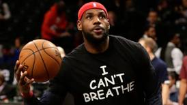 No fines for LeBron James or others over ‘I Can’t Breathe’ shirts NBA protest