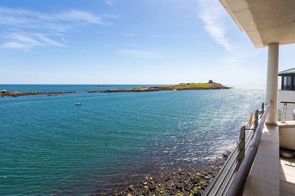Sea views and outdoor space at noughties Dalkey duplex for €1.1m