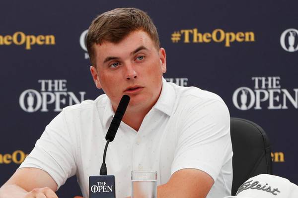 James Sugrue battling an infected bite to be fit for British Open