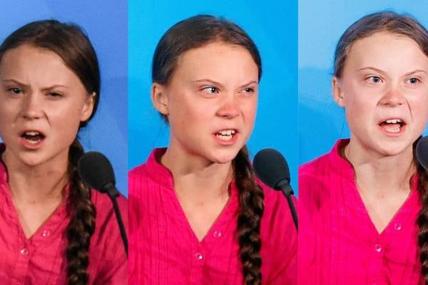 Fintan O’Toole: Greta Thunberg is a prophet, preacher, rulebreaker, avenging angel