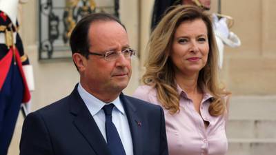France’s first lady hospitalised amid reports of Hollande affair