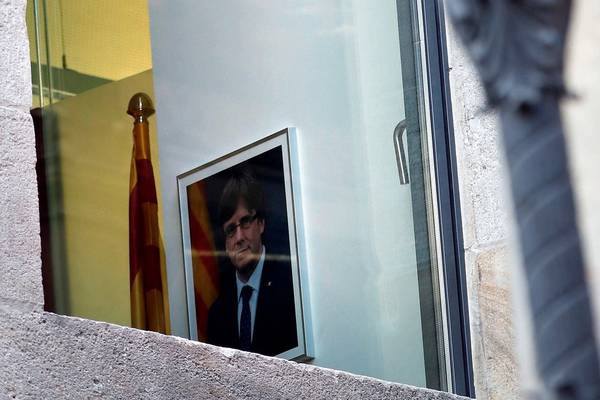 Sacked Catalan president in Brussels amid sedition allegations