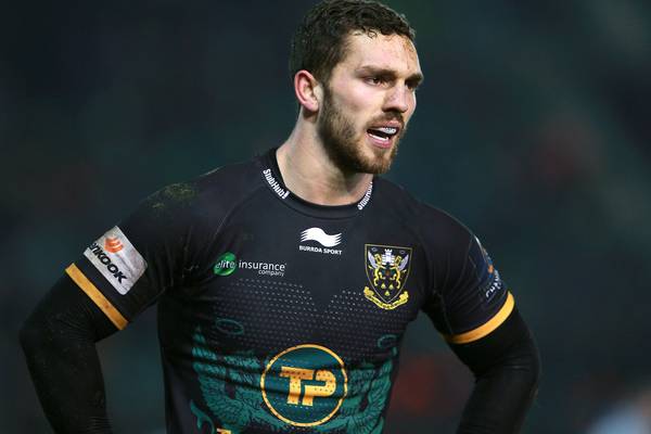 George North to return for Northampton to face Gloucester