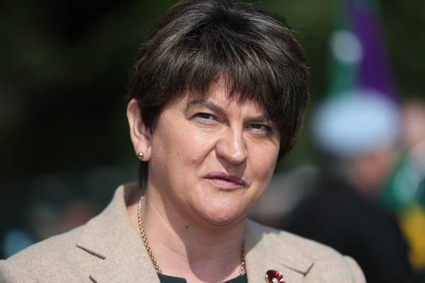 Arlene Foster criticises Taoiseach for standing by backstop