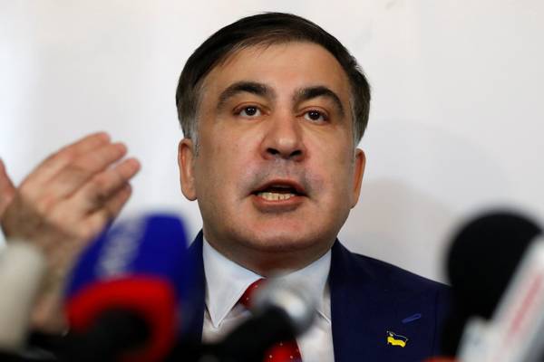 Saakashvili vows to return to Ukraine to oust ex-ally Poroshenko