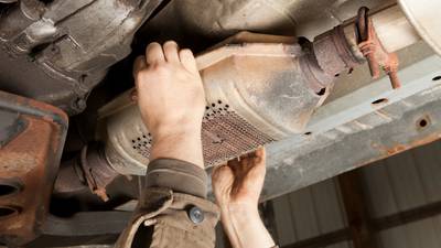 Theft of catalytic converters from cars ‘quite common’