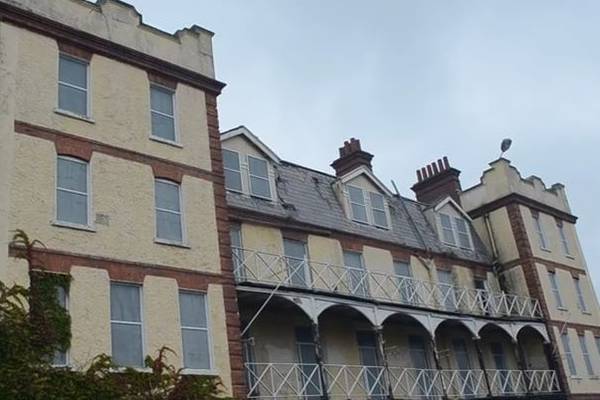 Listed La Touche Hotel in Greystones suffers partial collapse