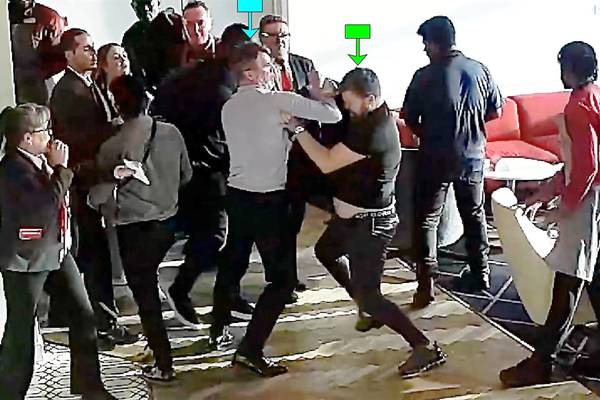 Footage of Roy Keane altercation following alleged assault released