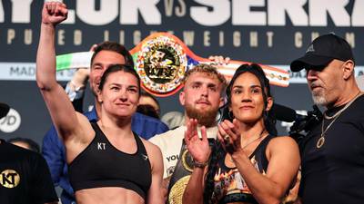 Katie Taylor strikes confident tone ahead of ‘mega fight’ with Amanda Serrano