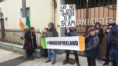 Tullamore direct provision centre protest attracts about 25 people