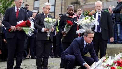 David Cameron   leads tributes in Jo Cox’s Yorkshire hometown