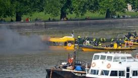 Passengers rescued after fire breaks out on Thames tour boat