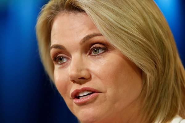 Trump’s choice for UN ambassador Heather Nauert withdraws bid