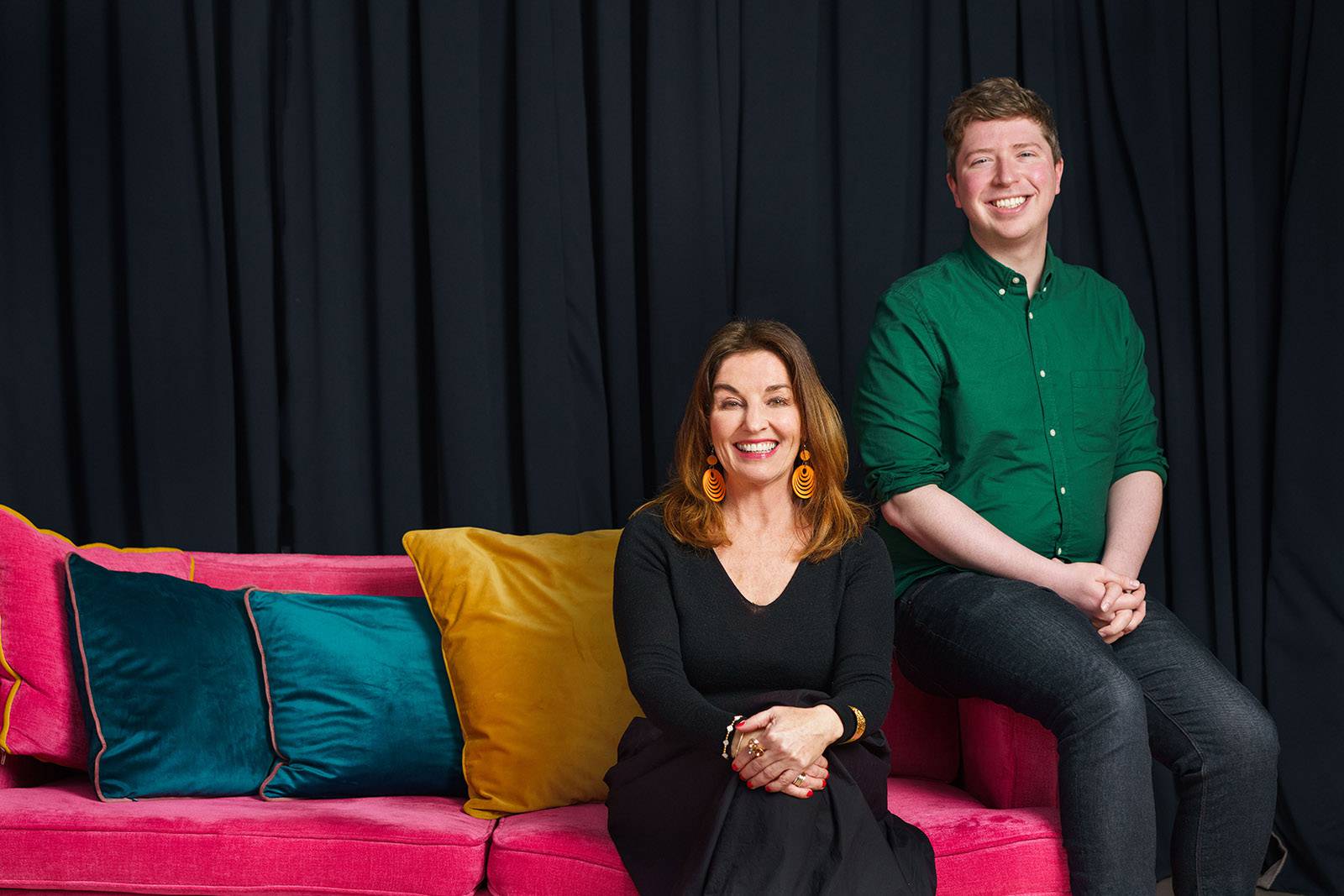 Liz O'Kane and Michael Fry, hosts of Virgin Media's new series Help Me Buy A Home.