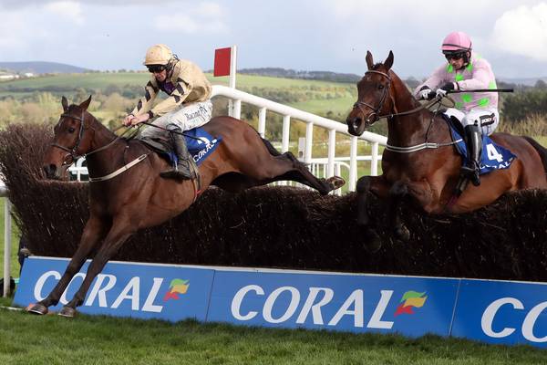 Willie Mullins brings up treble as Bellshill takes Punchestown Gold Cup