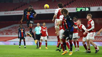 Arsenal’s momentum stalls again in Crystal Palace stalemate