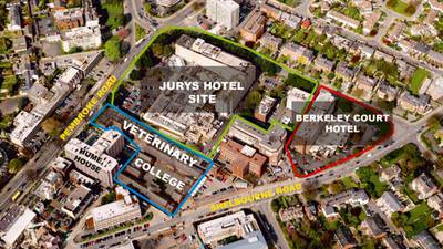 Former Jurys and Berkeley Court in D4  for over €120m