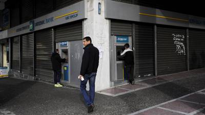 Greek banks must raise €14.4bn for ECB stress tests