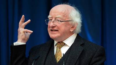 Higgins says unaccountable forces are running EU