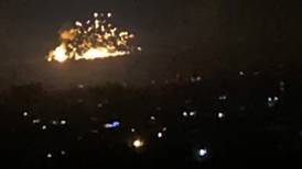 Rocket fire on north triggers Israeli attacks on targets in Syria