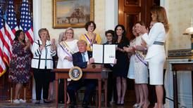 Trump says he will pardon women’s rights activist Susan B Anthony