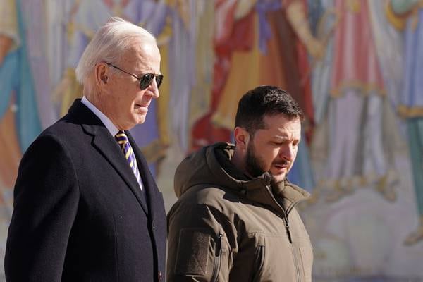 Biden’s surprise visit brings Kyiv to mysterious standstill