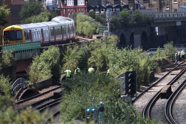 Three dead after being struck by train in London