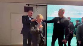 Vitaliy Klitschko awards Boris Johnson honorary citizenship of Kyiv