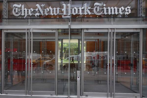 Online subscriptions to New York Times accelerate