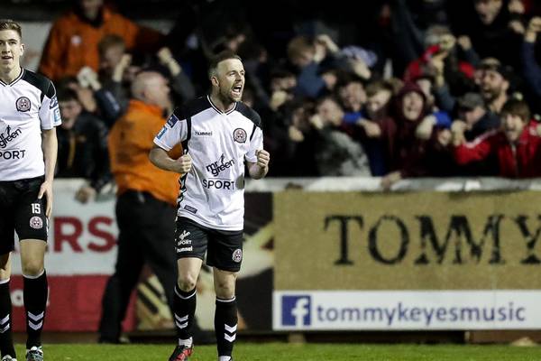 Devaney earns Bohemians a point with late equaliser against St Pat’s