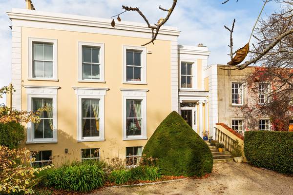 Warmly colourful Georgian on Mount Merrion Avenue for €2.95m
