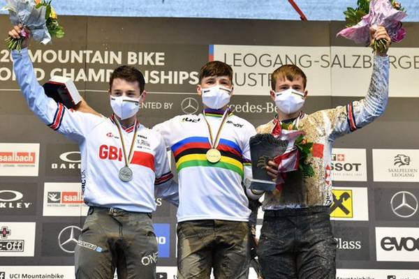Oisin O’Callaghan wins mountain bike world championship downhill junior title